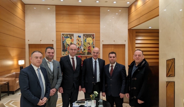 Θεσμική Συνάντηση της Ένωσης Στρατιωτικών Περιφερειακής Ενότητας Λάρισας με τον Υπουργό Εθνικής Άμυνας κ. Νικόλαο Δένδια